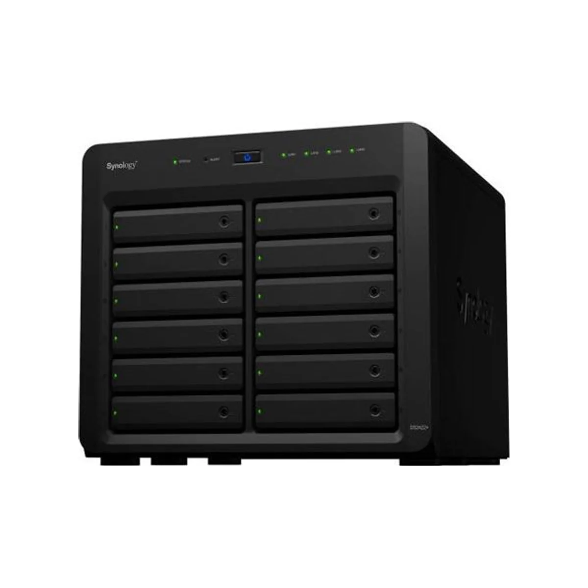 SYNOLOGY DS2422+ NAS Box | AMD Ryzen Quad-Core 2.2 GHz, 12-Bay Storage - DS2422+ - DS2422 PLUS view 4