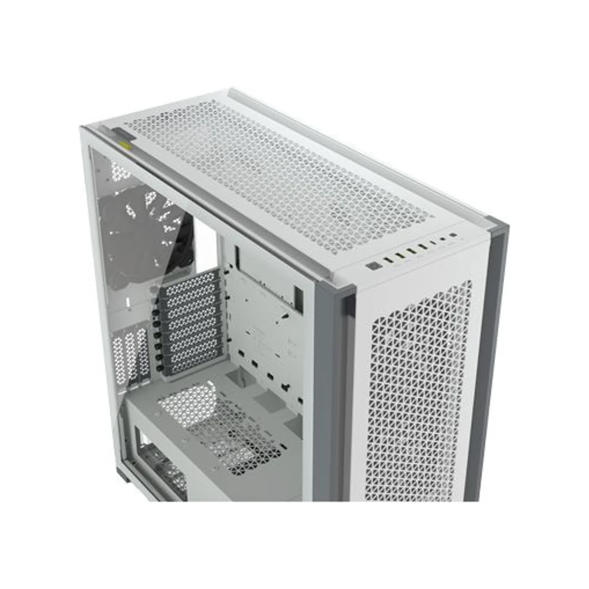 Corsair 7000D Tempered Glass Airflow Full-Tower Gaming Case - White - CC-9011219-WW view 4