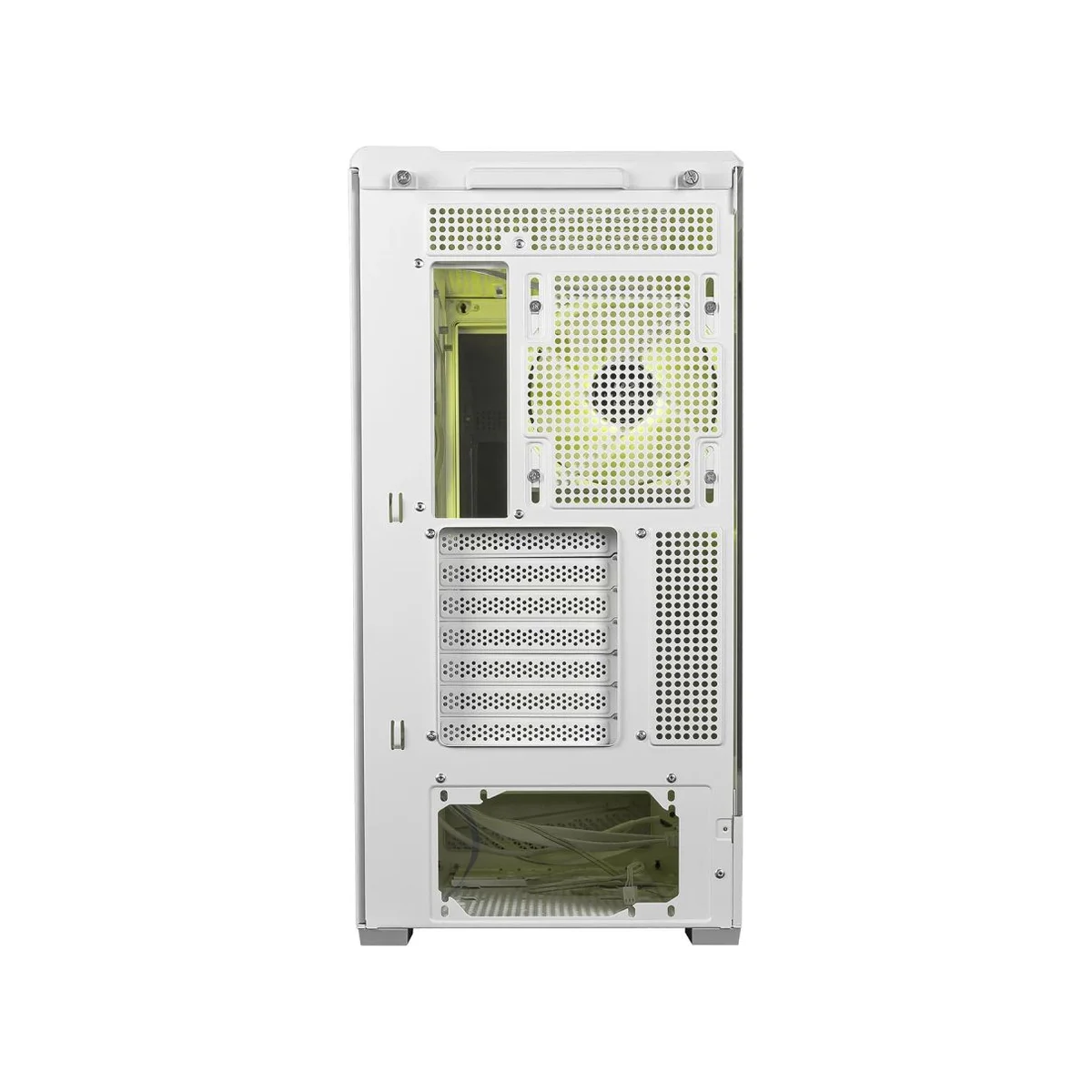 MSI MAG PANO 130R PZ Glass Panoramic Mid-Tower Gaming Case - White - PANO130RPZWH view 4