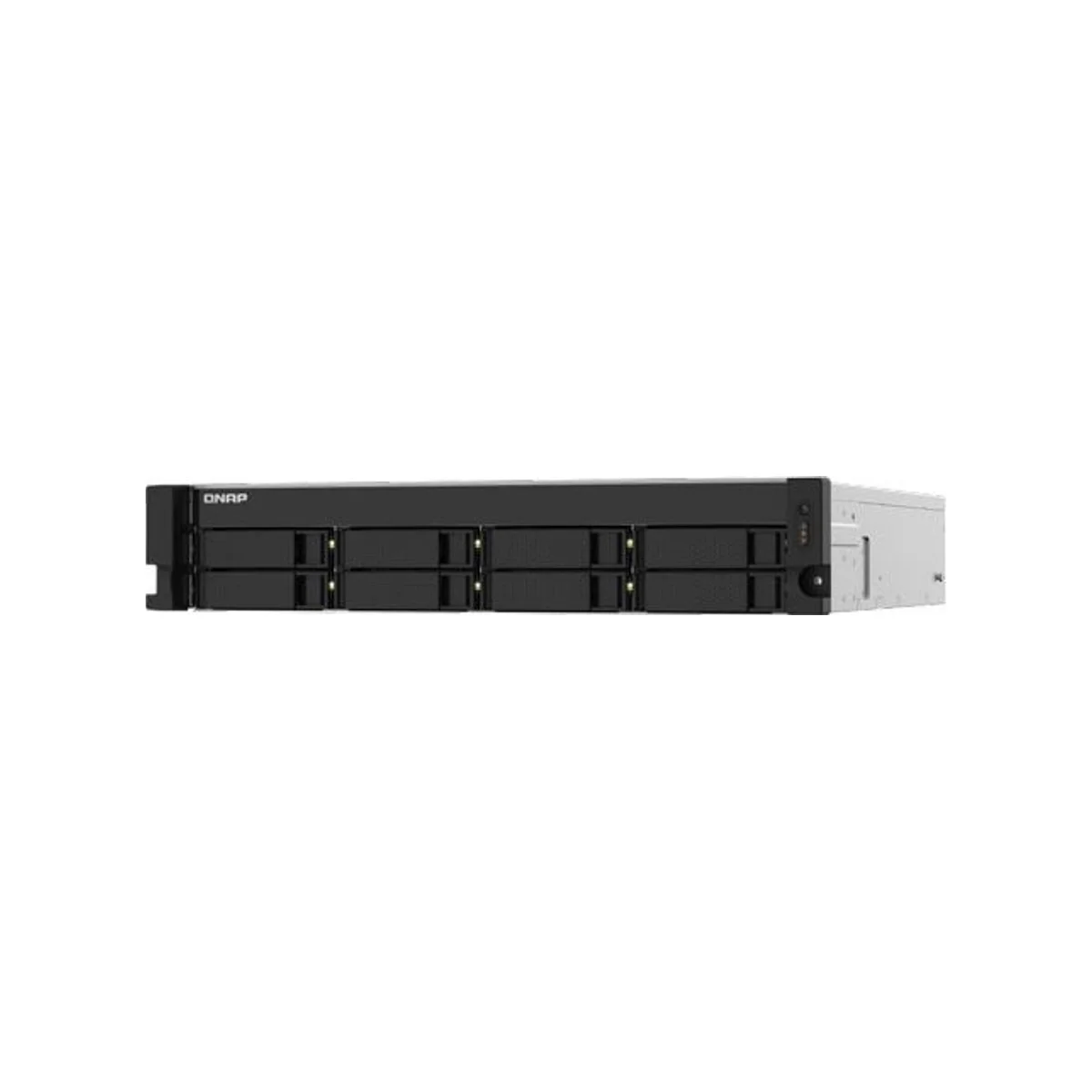 QNAP TS-832PXU-RP NAS BOX | Quad-Core 1.7GHz, 8-Bay Rackmount NAS with 10GbE & Redundant PSU - TS-832PXU-RP-4G view 2