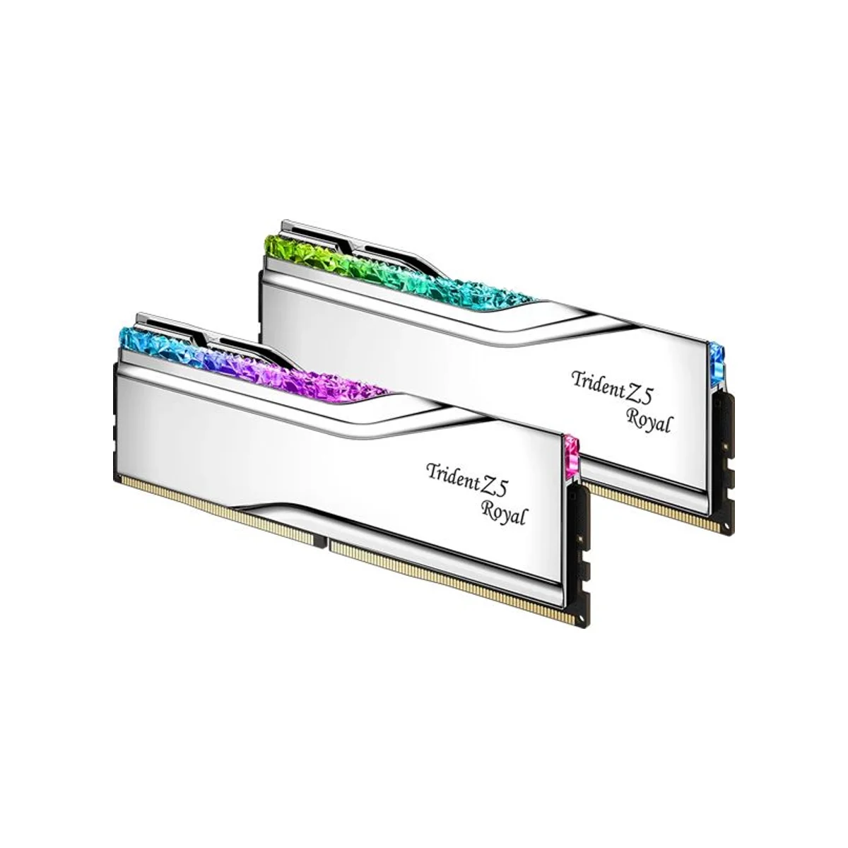 G.Skill Trident Z5 Royal 64 GB (2X32) DDR5 6400MHz RAM Memory (CL32, White) – F5-6400J3239G32GX2-TR5S view 3