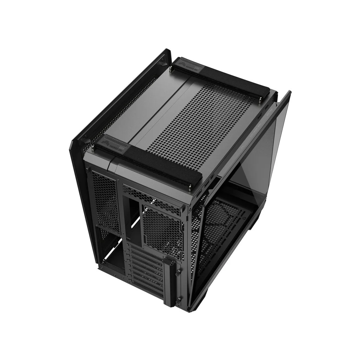 Asus TUF Gaming GT502 Horizon Tempered Glass Dual-chamber ATX Gaming Case - Black - 90DC0090-B19020 view 6