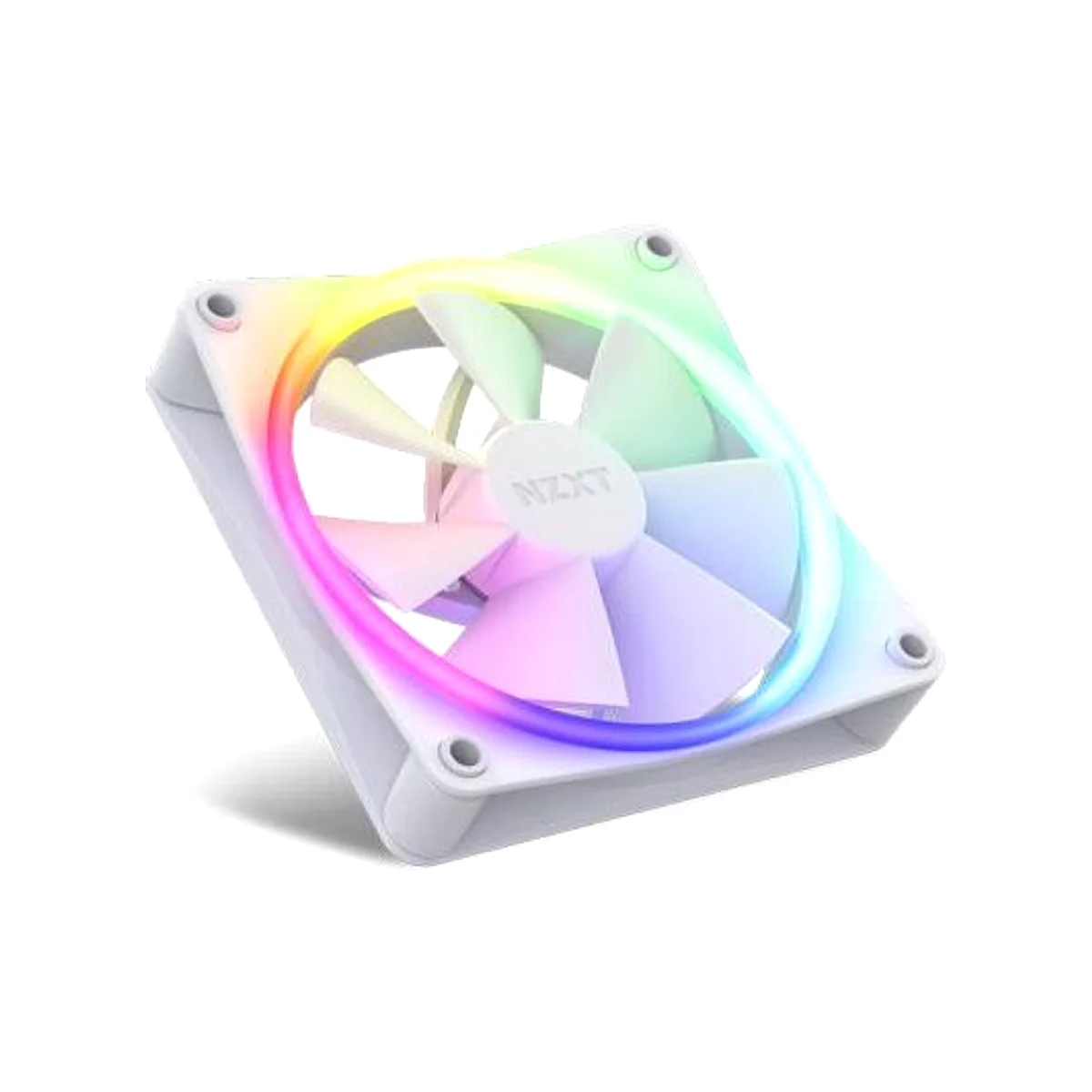 NZXT F140 RGB 140mm RGB White Twin Pack - RF-R14DF-W1 view 2