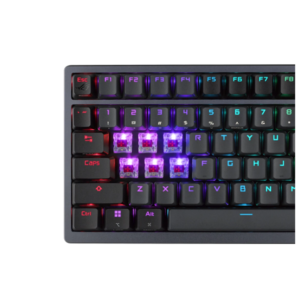 Asus M701 ROG Azoth 75% Custom Gaming Keyboard - ROG NX Mechanical Switches (Arabic/English) | 90MP0316-BKCA00 view 7
