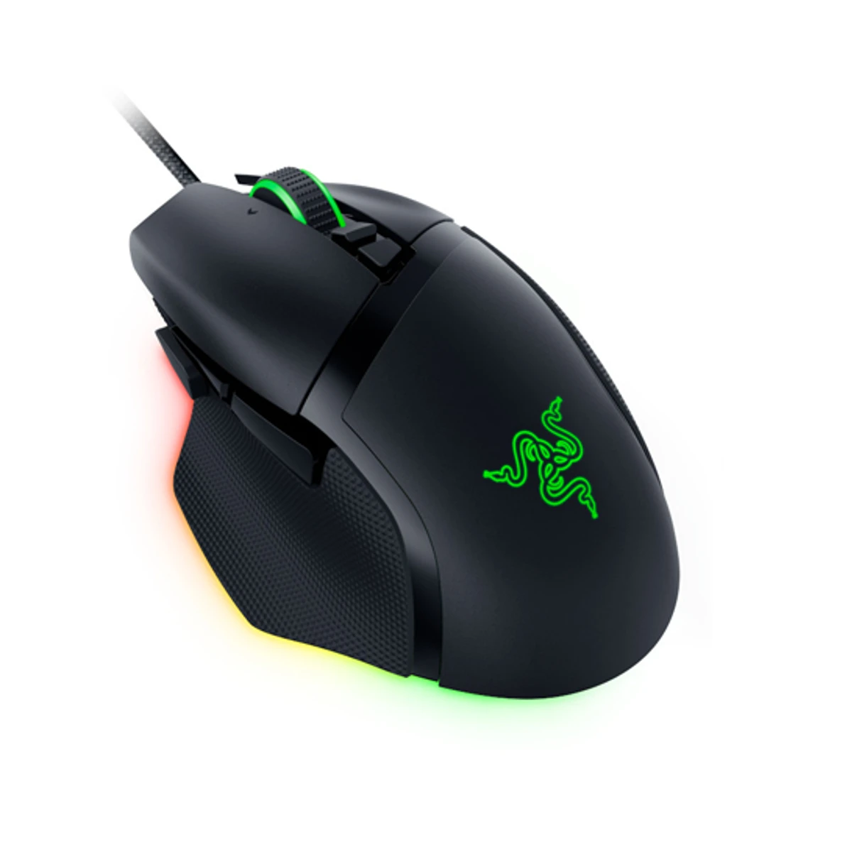 Razer Basilisk V3 Chroma RGB Ergonomic Wired Gaming Mouse - Black (11 Programmable Buttons, 26000 DPI, 70M Click Lifecycle) - RZ01-04000100-R3M1 view 2