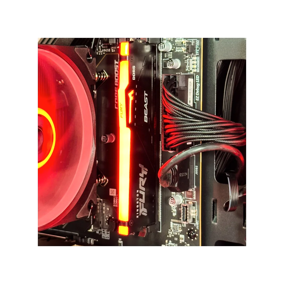 Gaming PC Frozr (Core i5-14400F, 16 GB DDR5 RAM, RTX 5060 8GB GPU) - Powered by MSI view 8
