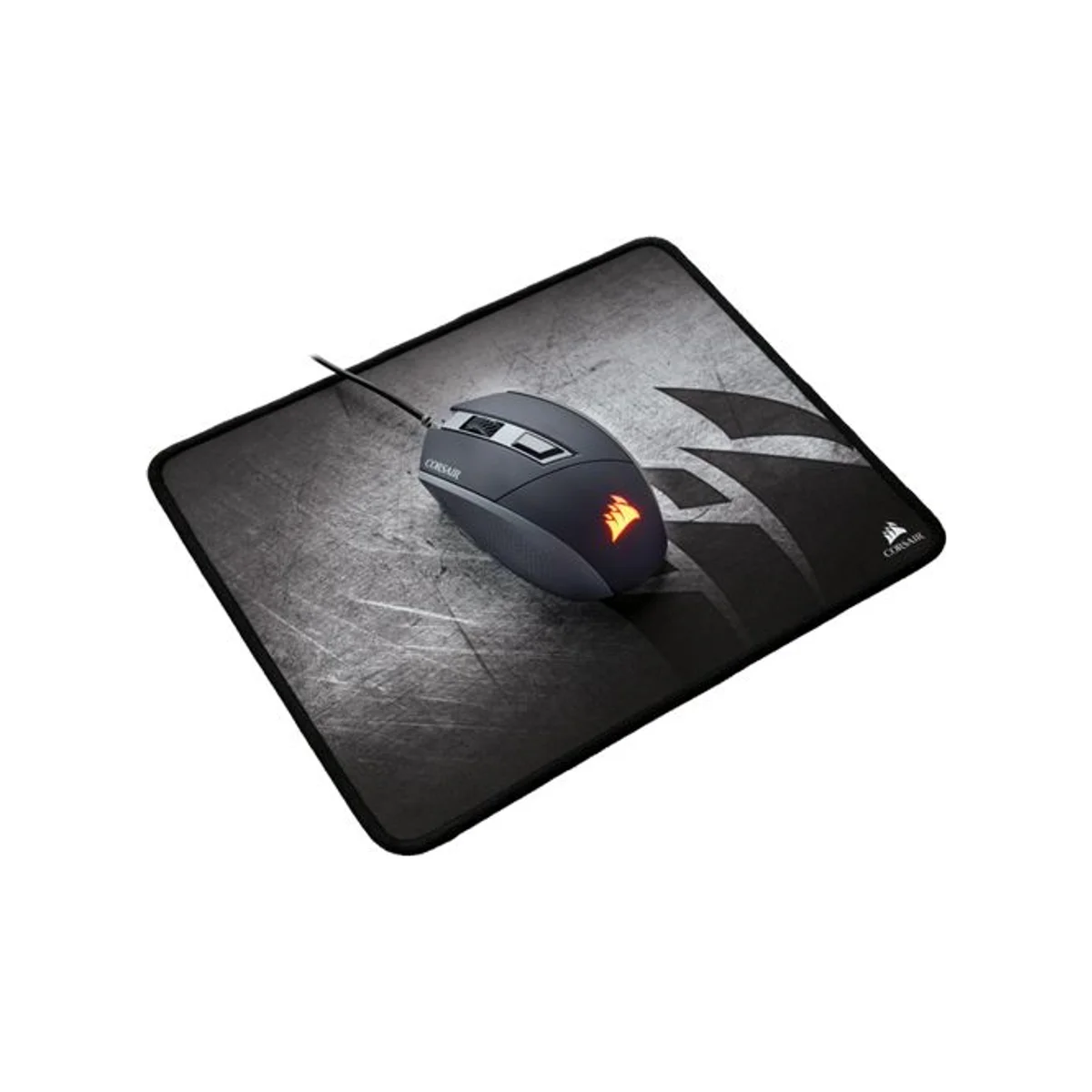 Corsair MM300 Anti-Fray Cloth Gaming Mouse Pad - Medium (360x300x3mm, Cloth) - CH-9000106-WW view 3