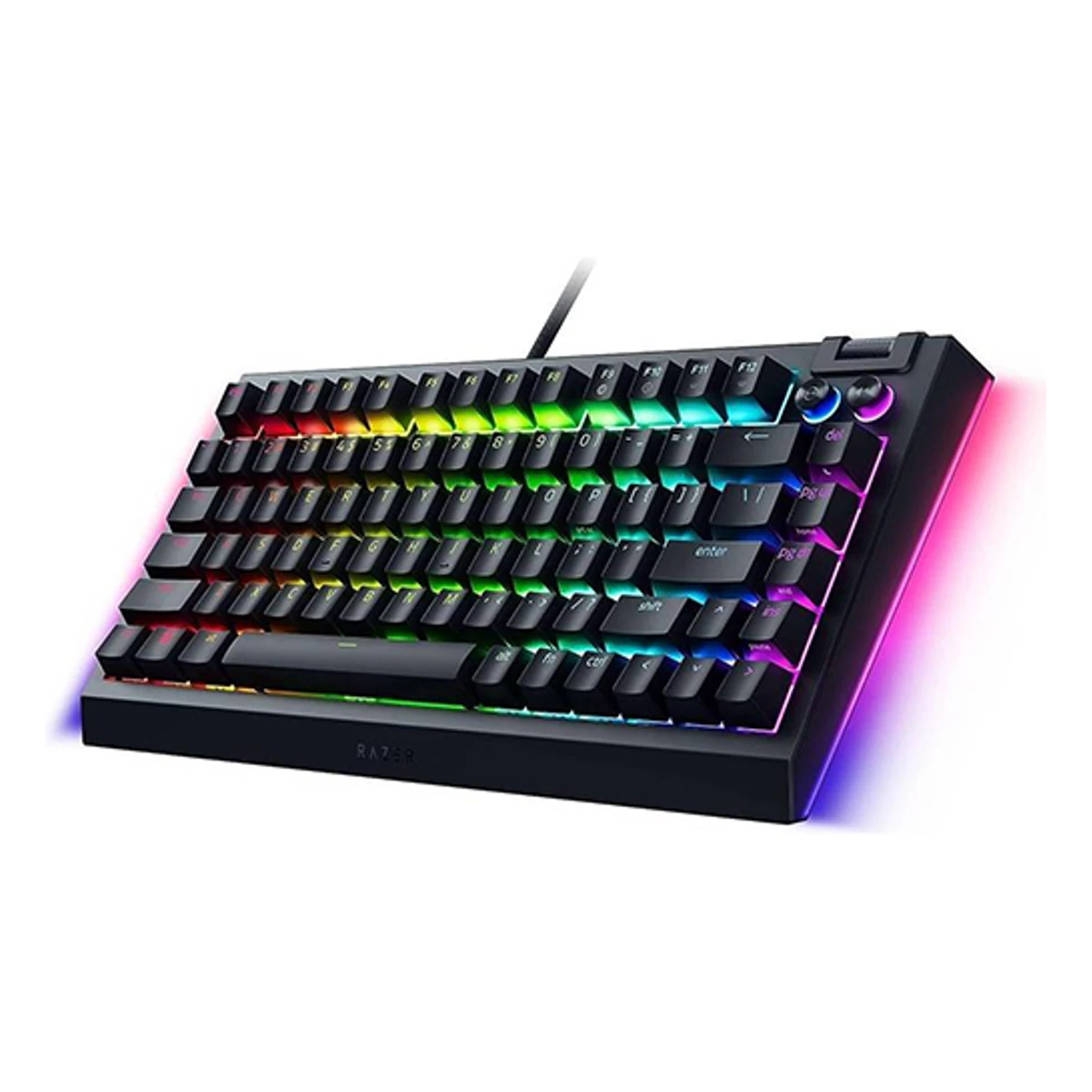 Razer BlackWidow V4 75% US Mechanical Gaming Keyboard - Black | RZ03-05000100-R3M1 view 2