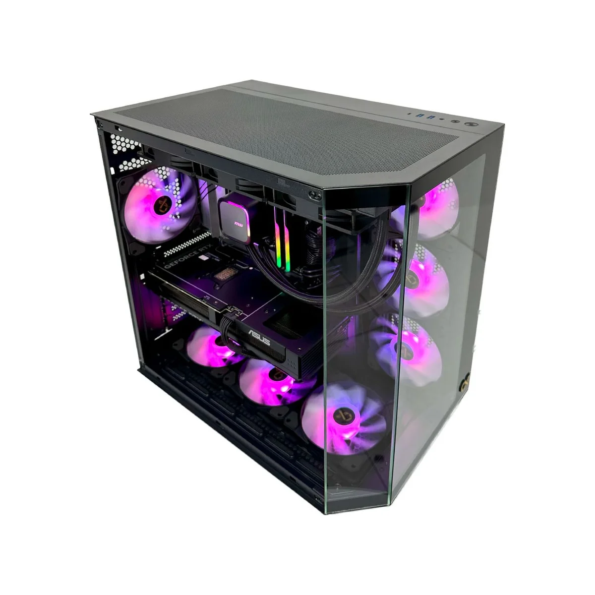 Gaming PC Euphoria Core i7-14700K, 32 GB DDR5 RAM, RTX 5070 12GB GPU - Gaming_PC_Euphoria view 2