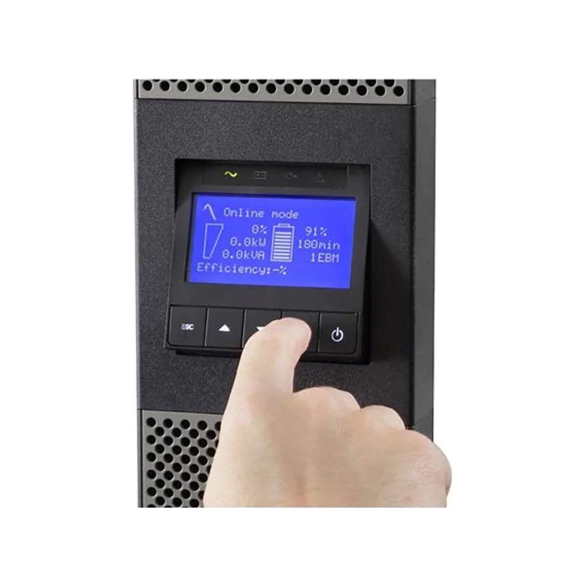 EATON 9PX 11000i HotSwap 9PX11KIBP Online/Double-conversion UPS (11 kVA, 10 kW, 0.9 PF, Hot-swappable Batteries) - 9PX11KIBP view 7