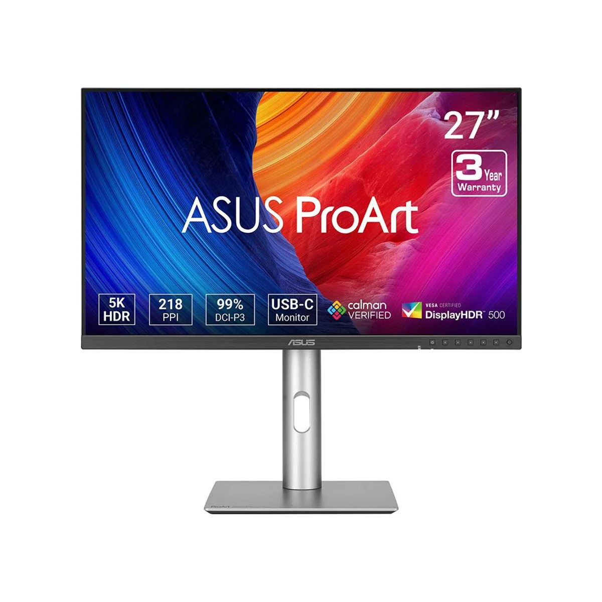 ASUS ProArt 27" PA27JCV IPS, 5ms, 60Hz Professional Monitor – Black | 90LM0AL0-B01K70 view 2