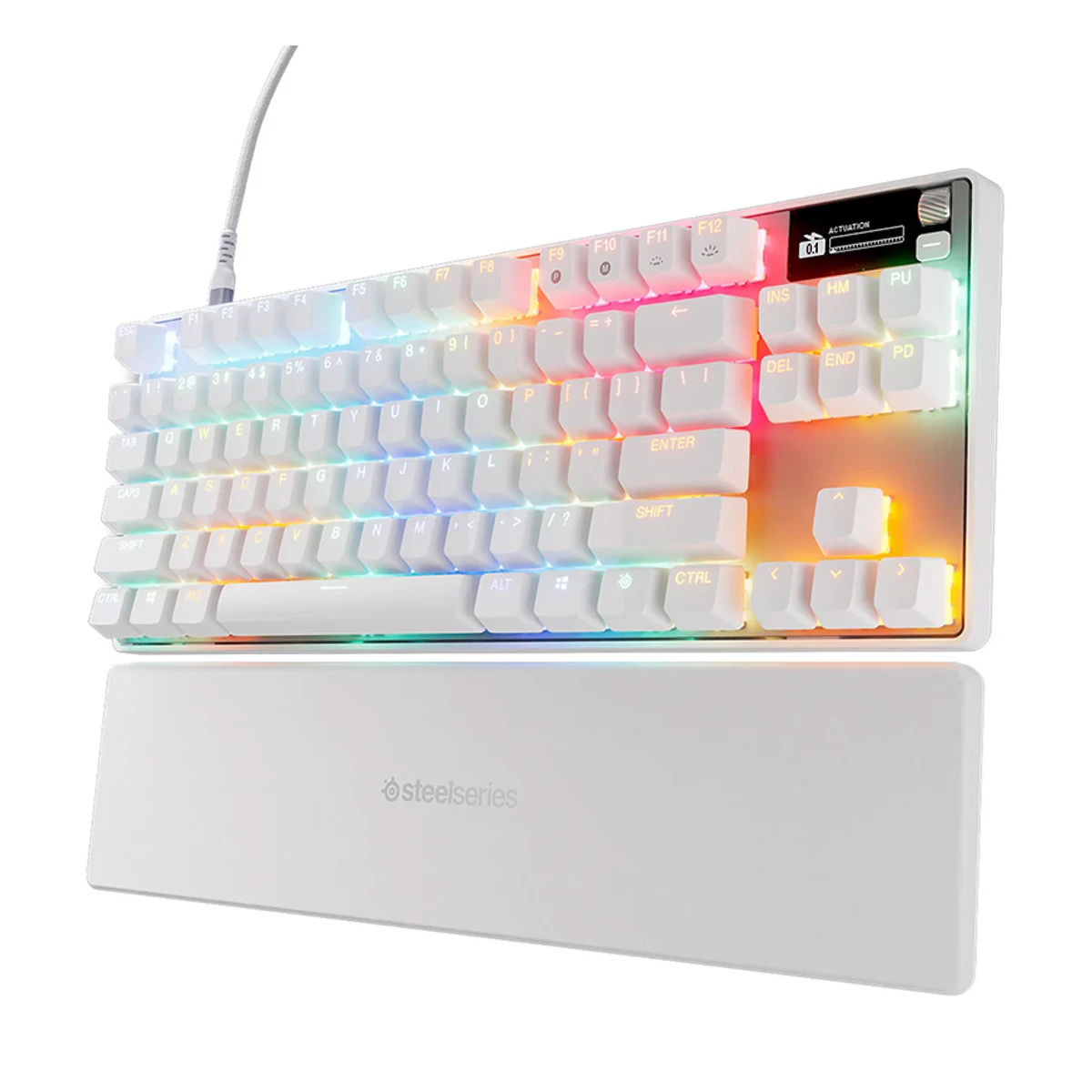 SteelSeries Apex Pro TKL Gen 3 Wired Gaming Keyboard - White | 64898 view 3
