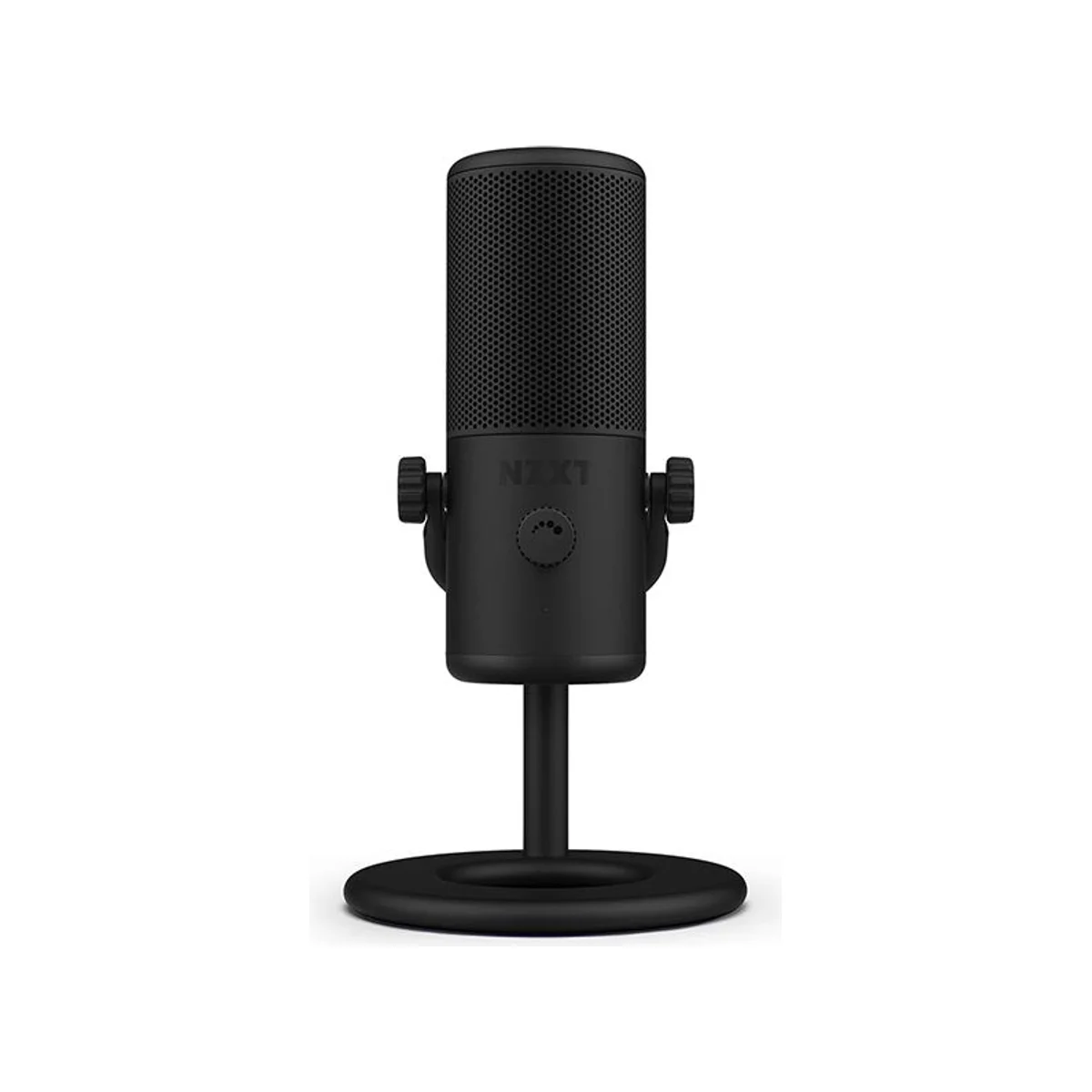 NZXT Capsule Mini Small Cardioid USB Gaming Microphone - Black - AP-WMMIC-B1 view 2