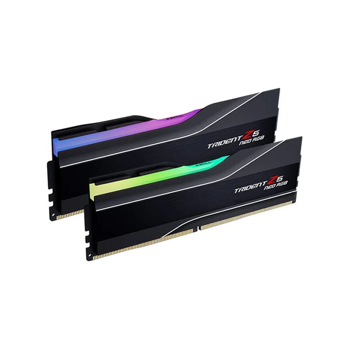 G.Skill Trident Z5 Neo RGB 32 GB (2X16) DDR5 6000MHz RAM Memory (CL30, AMD EXPO, Black) – F5-6000J3038F16GX2-TZ5NR view 3