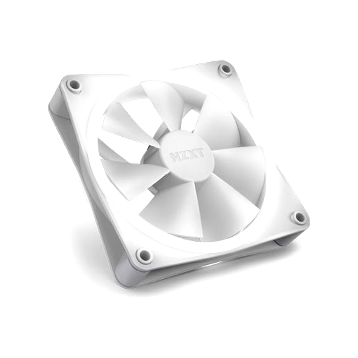Nzxt F120 RGB DUO Triple Pack Cooling Case Fans - White - RF-D12TF-W1 view 2