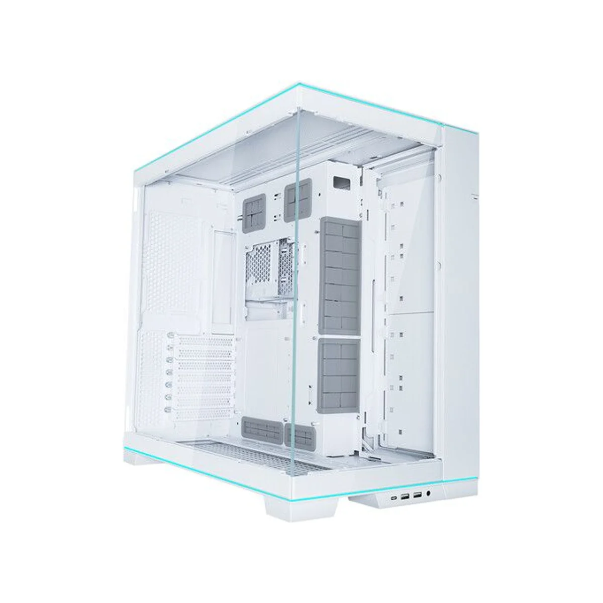 Lian Li O11 Dynamic EVO RGB Mid-Tower Gaming Case - White - O11DERGBW view 2