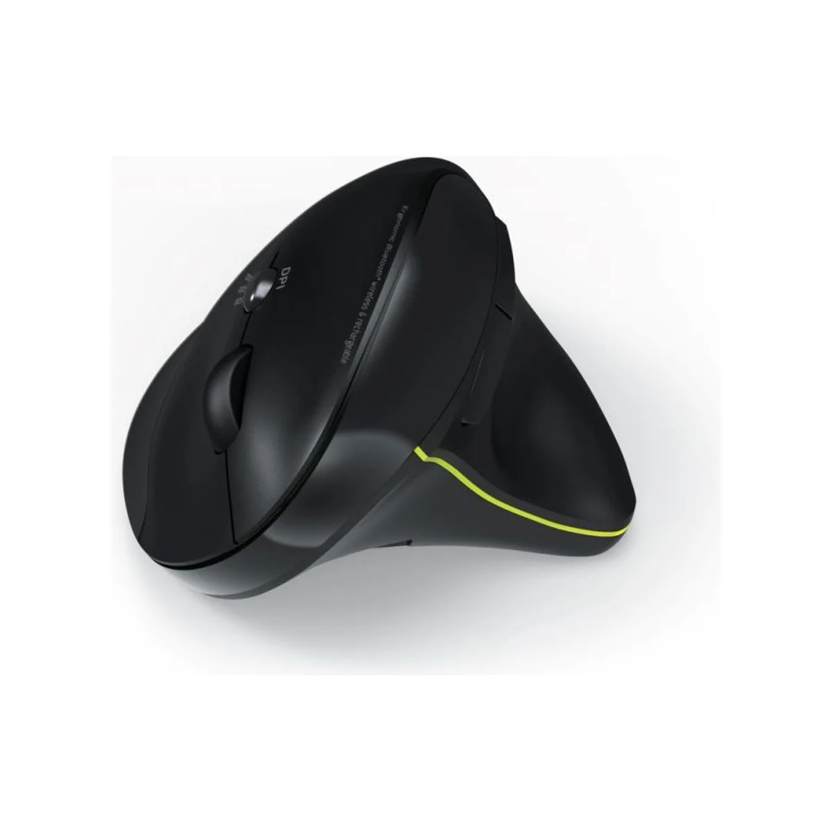 PORT Designs Ergonomic Rechargeable 2.4 GHz Bluetooth Wireless Mouse (Black, Silent, Plug-and-Play) - 900706-BT view 2