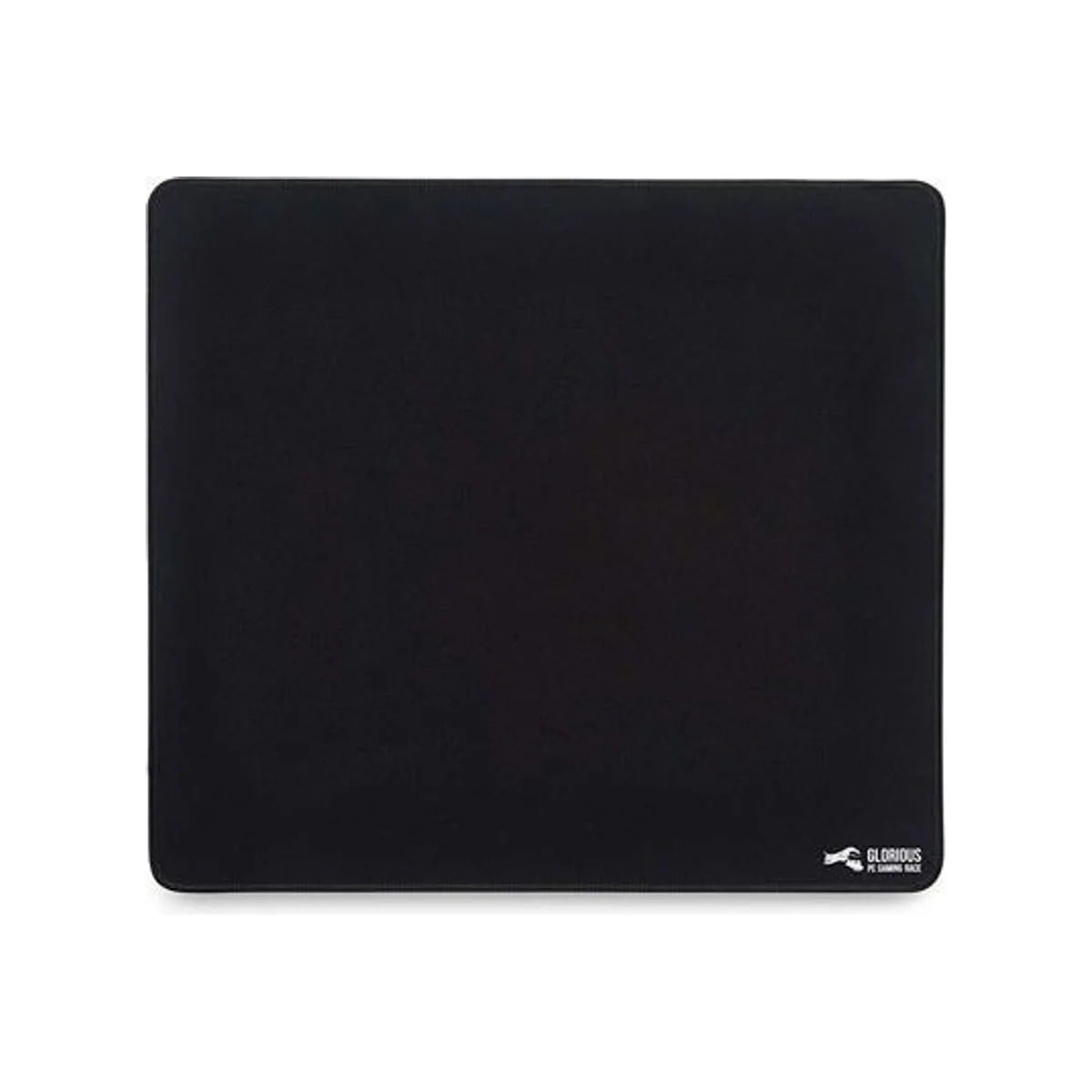 GLORIOUS XL Heavy Gaming Mouse Mat / Pad - Thick (6mm), Large (16"x18"), Stitched Edges - Black - G-HXL view 2