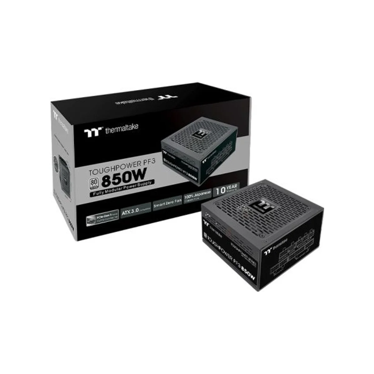 THERMALTAKE Toughpower PF3 850W Platinum TT Premium Edition Power Supply (ATX 3.0, PCIe Gen 5, 850W, Platinum) - PS-TPD-0850FNFAPx-3 view 6