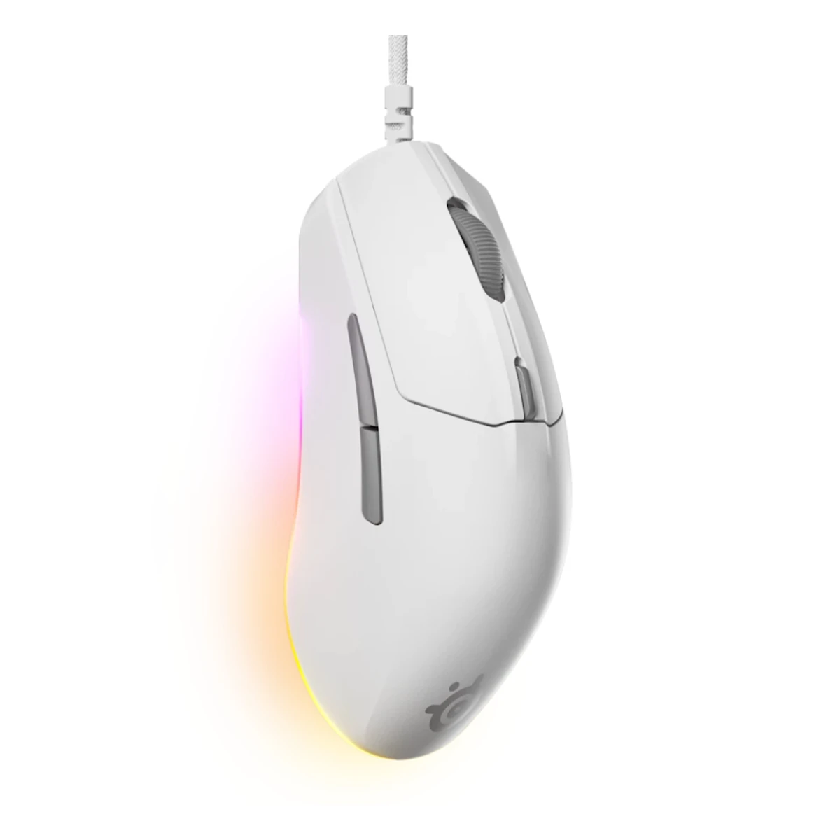 SteelSeries Rival 3 Gen 2 Wired Gaming Mouse - White (TrueMove Core, 8500 DPI, Lightweight, 6 Buttons) - 62516 view 3
