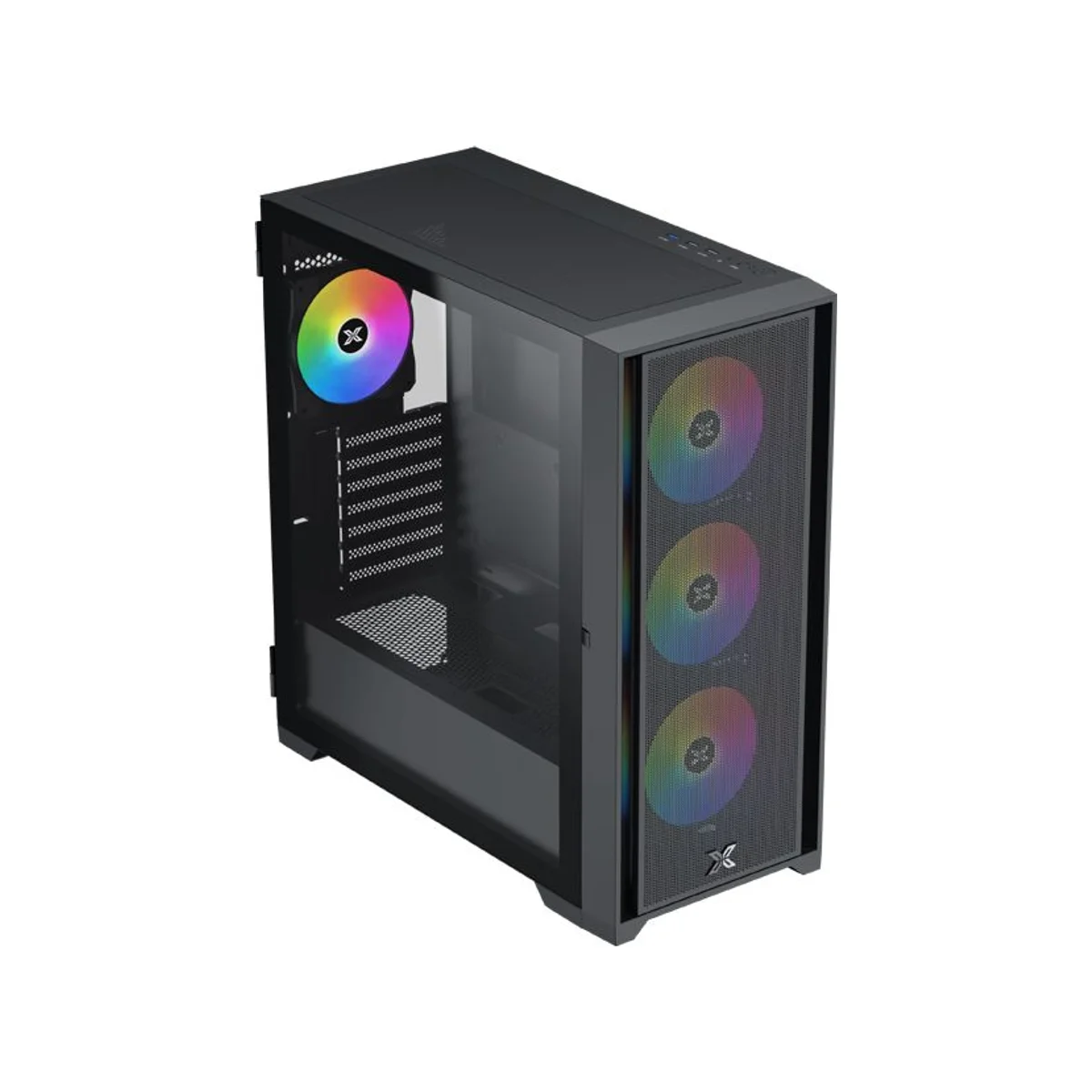 Xigmatek Master X II Airflow E-ATX Gaming Case - Black - EN44298 view 3