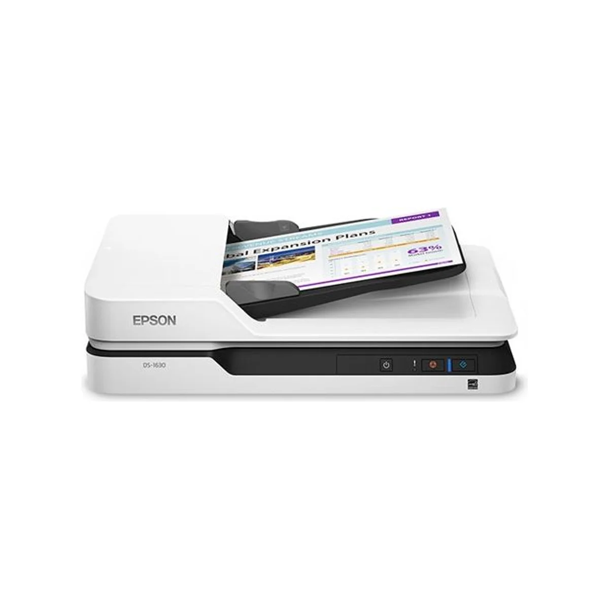 Epson DS-1630 Flatbed Color Document Scanner (1200x1200 dpi, 50-page ADF) - B11B239201