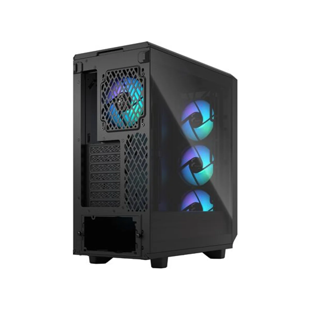 Fractal Meshify 2 Compact Light Tint Tempered Glass RGB ATX Gaming Case - Black - FD-C-MES2C-06 view 6
