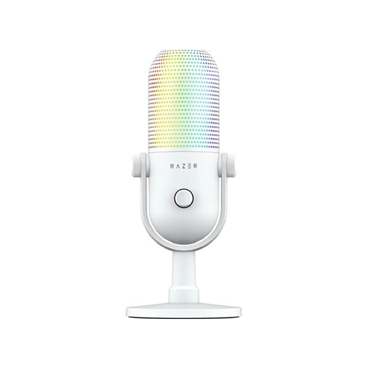 Razer Seiren V3 Chroma RGB USB Streaming Microphone - White (Key Specs: White, Supercardioid, 96 kHz) - RZ19-05060200-R3M1 view 2