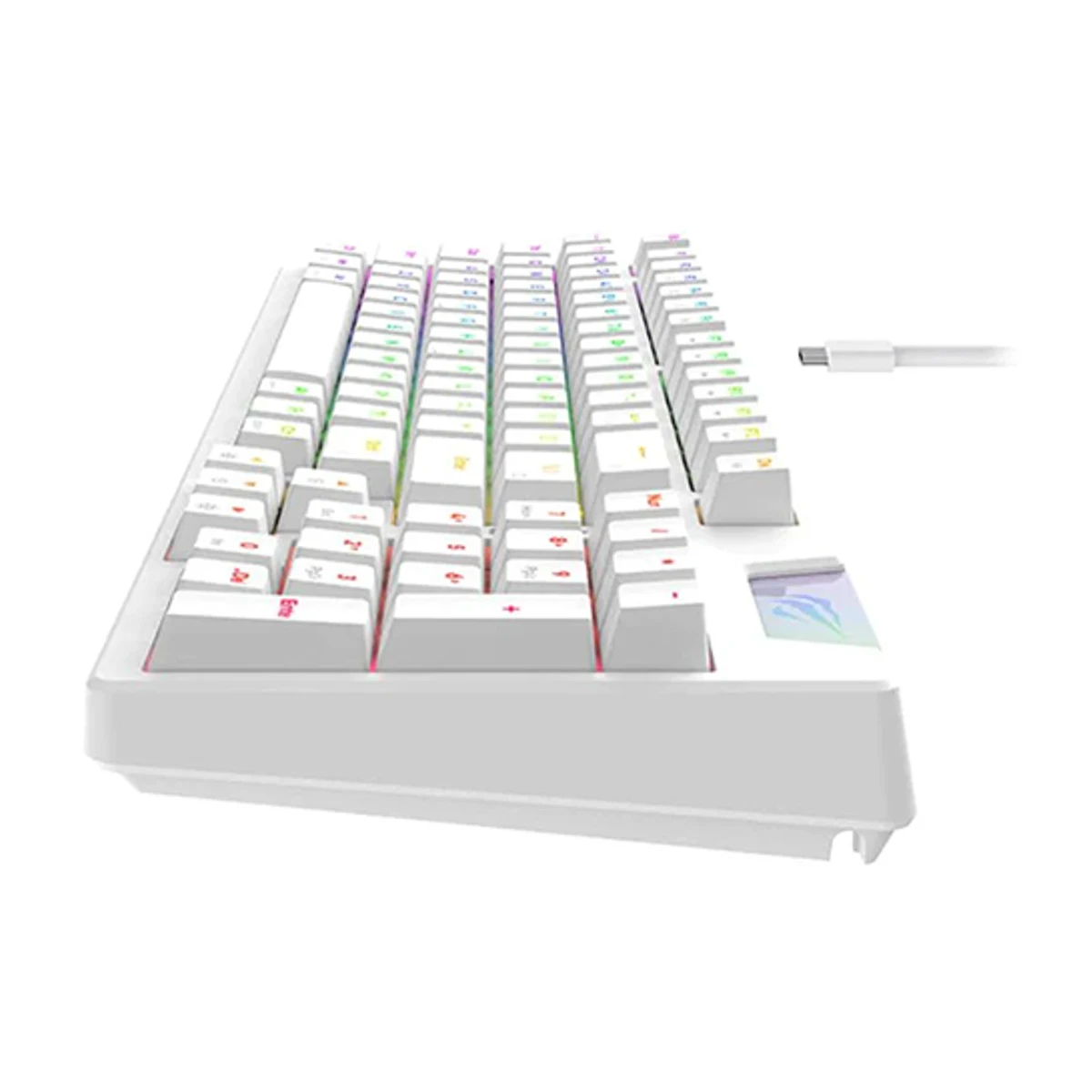 Havit KB885L GAMENOTE RGB Mechanical Gaming Keyboard - White | KB885L view 5