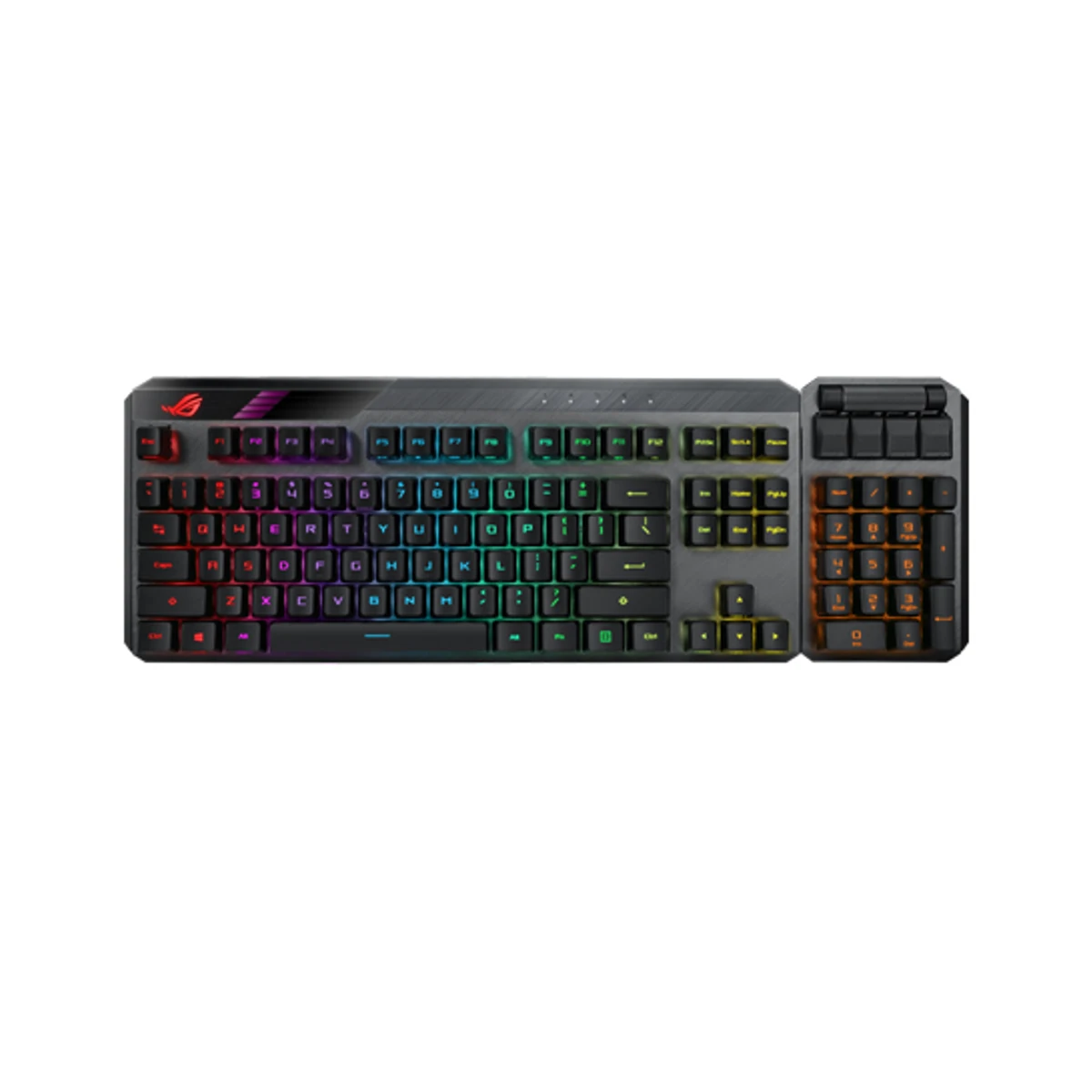 Asus MA02 ROG Claymore II Modular TKL 80%/100% ROG RX Optical Mechanical Switches Gaming Keyboard | 90MP01W0-BKCA00 view 2