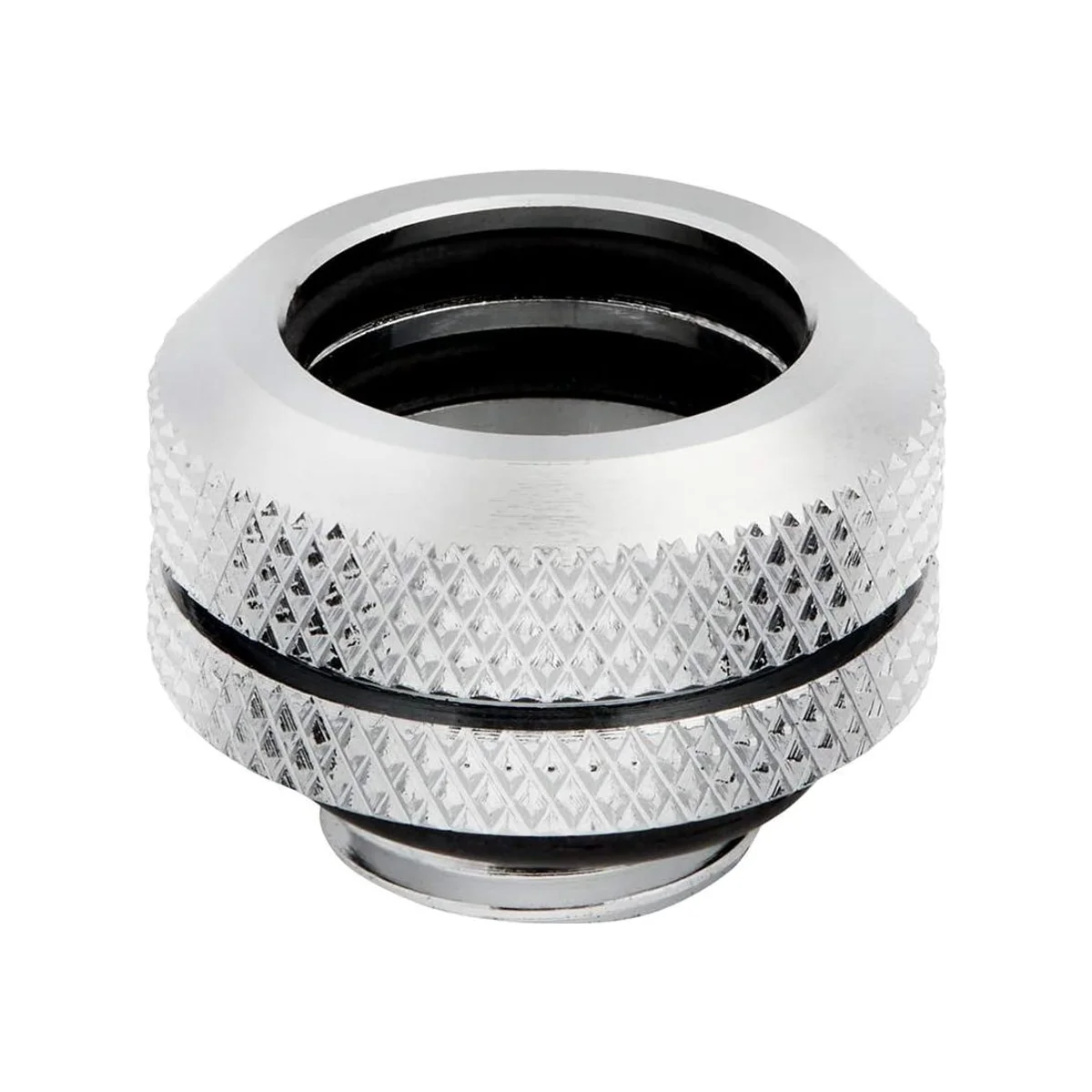 CORSAIR Hydro X Series XF Hardline 14mm OD Fitting Four Pack - Chrome - CX-9052007-WW view 2
