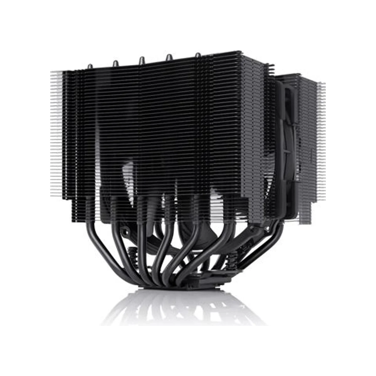 NOCTUA NH-D15S Chromemax.Black CPU Cooler (Black, Dual-Tower, PWM Fan) - NH-D15S CH.BK view 4