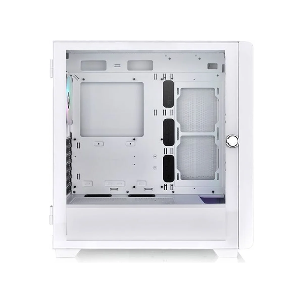Thermaltake S250 Tempered Glass ARGB ATX Gaming Case - Snow - CA-1Y6-00M6WN-00 view 3