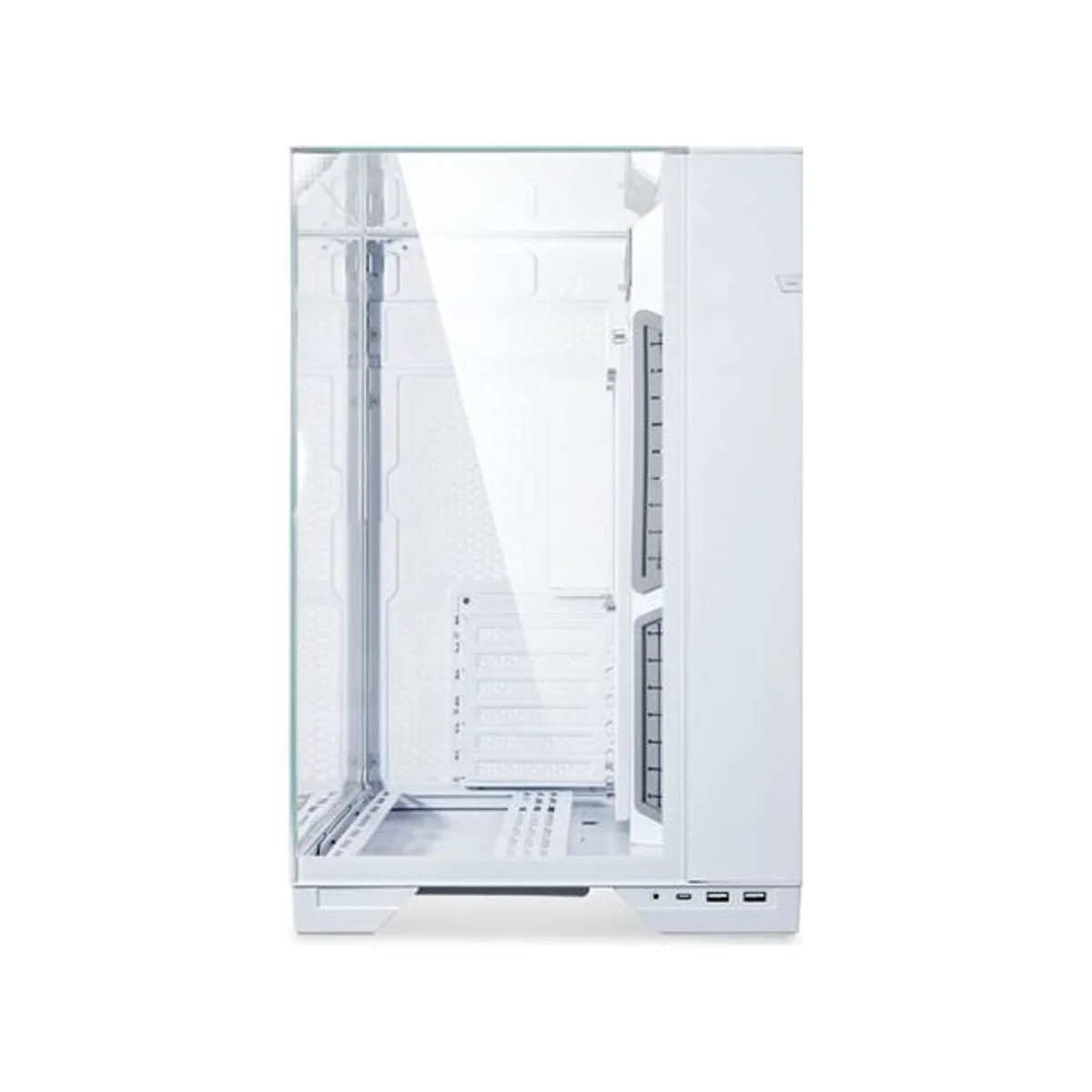 Lian Li O11 Vision Dual-Chamber Mid-Tower Case - White - G99.O11VW.00 view 2