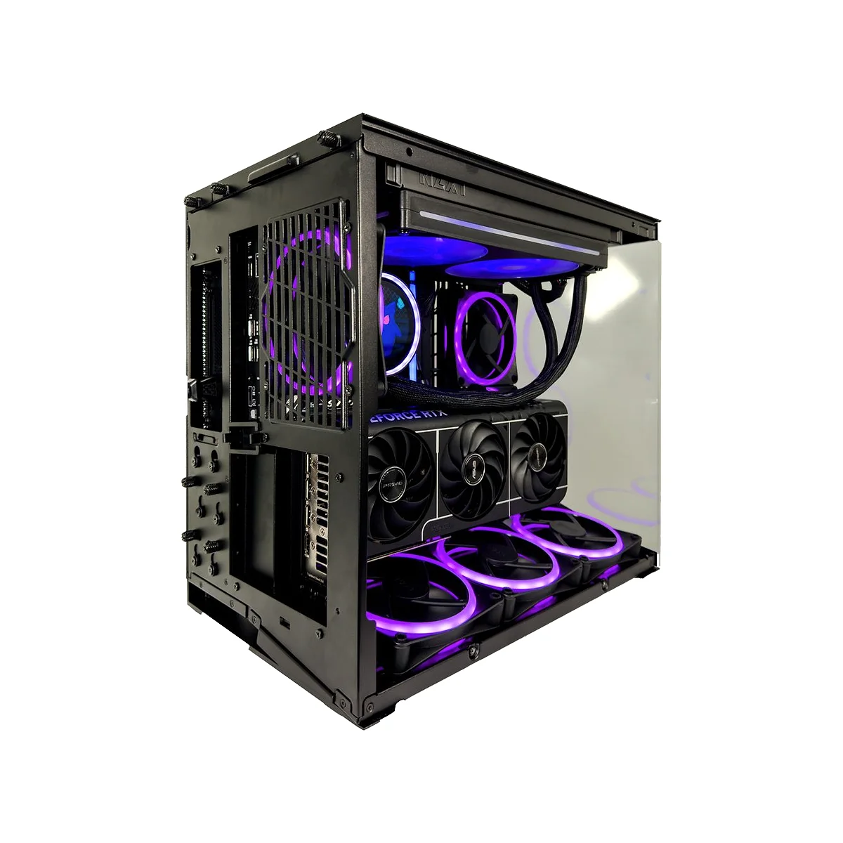 Gaming PC Petite (Ryzen 7 9800X3D, 32 GB DDR5 RAM, RTX 5080 16GB GPU) - Powered by ASUS view 4