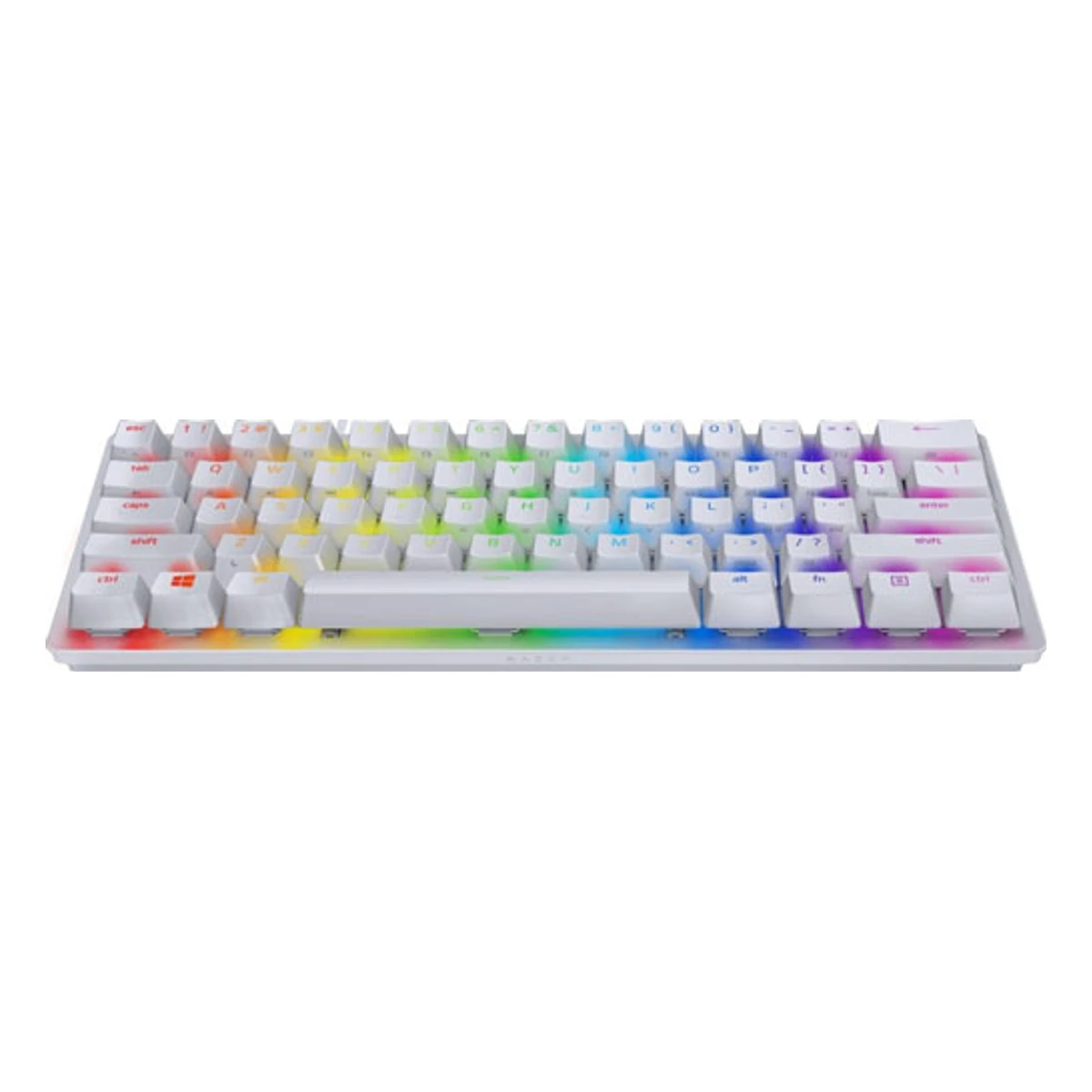 Razer Huntsman Mini 60% Mechanical RGB Chroma Gaming Keyboard with Linear Optical Switch  - Mercury | RZ03-03390400-R3M1 view 2
