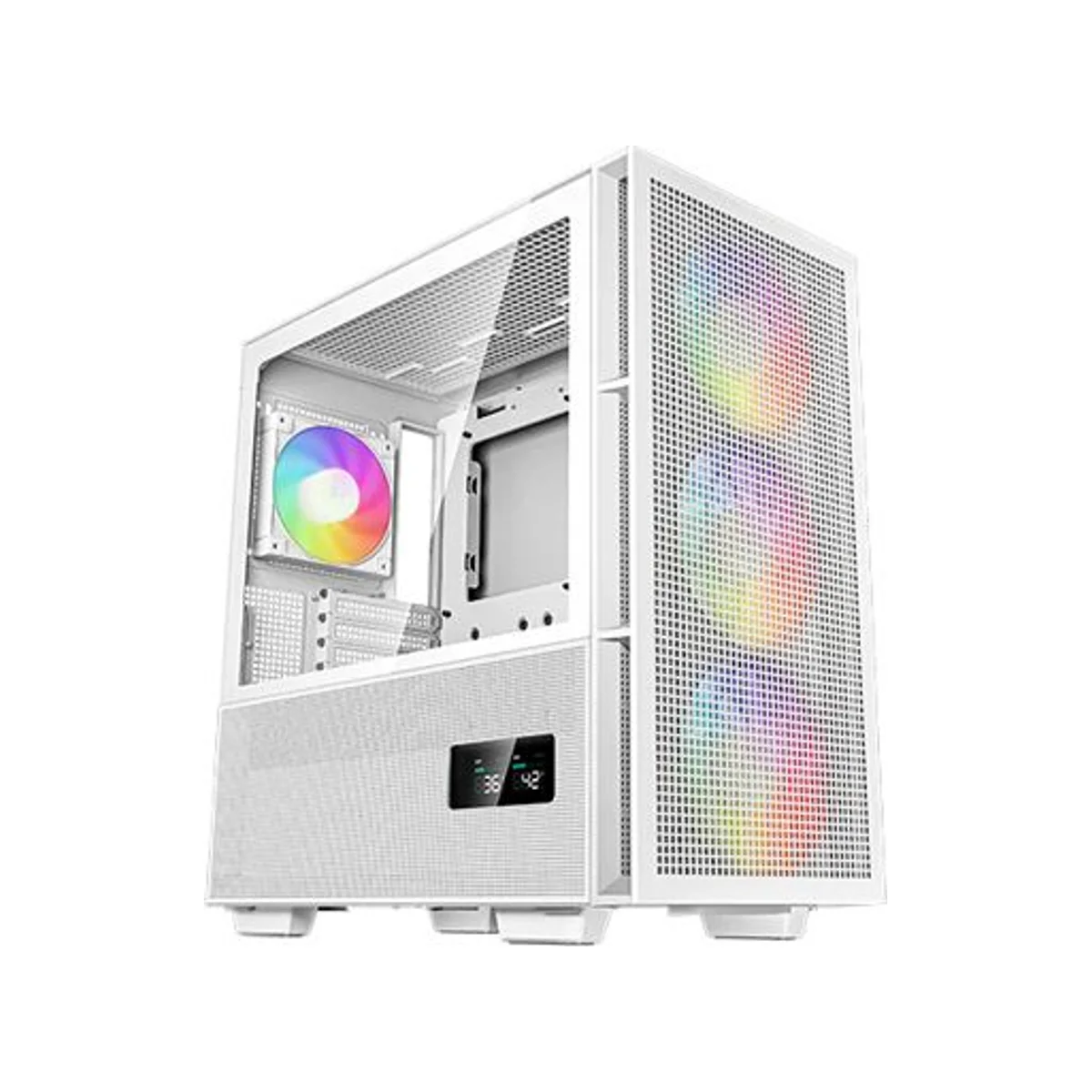 DeepCool CH560 ARGB Digital Mid-Tower Gaming Case - White - R-CH560-WHAPE4D-G-1