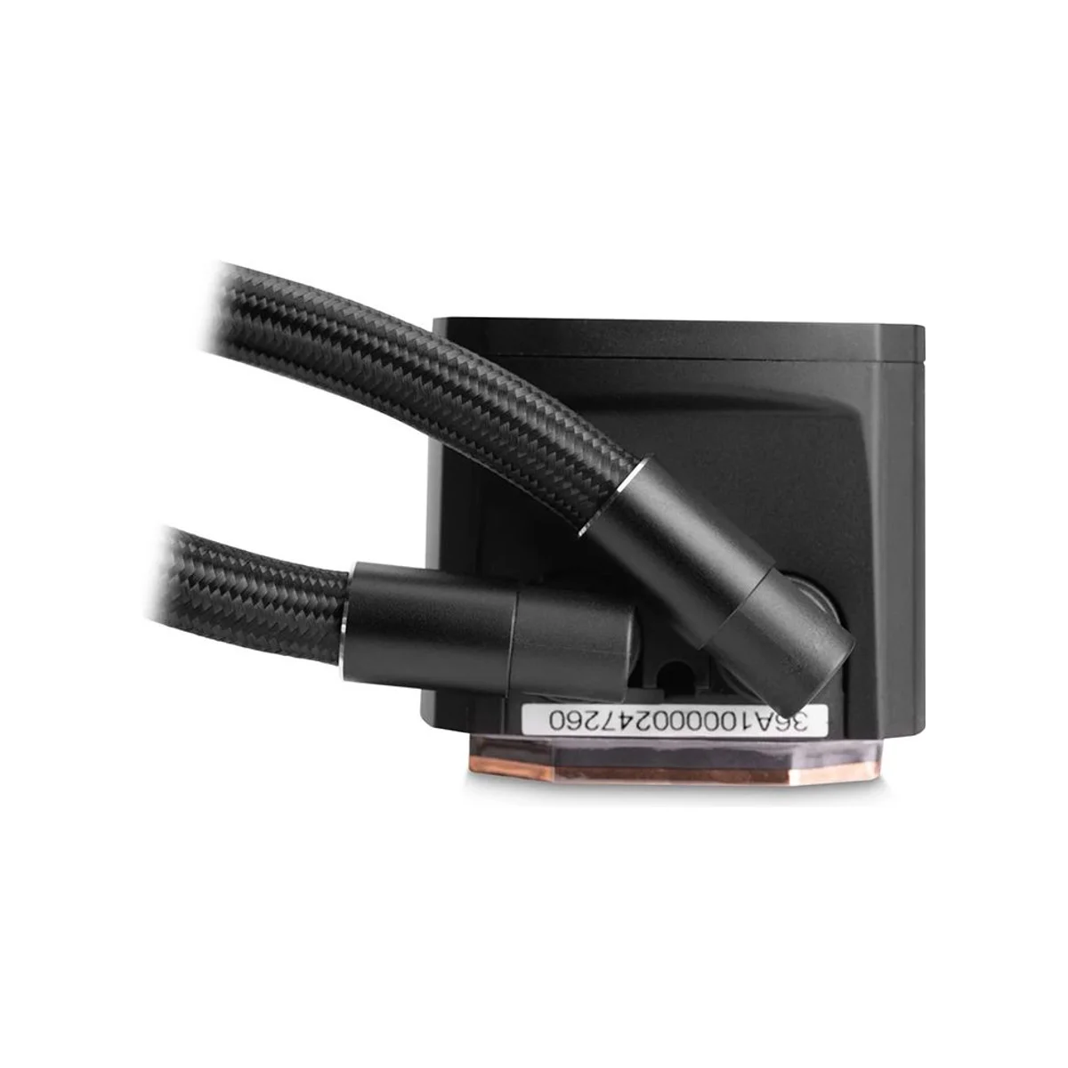 EKWB EK-Nucleus CR240 Dark AIO CPU Liquid Cooler (Black, 240mm Radiator, 120mm Fans) - 3831109900185 view 3