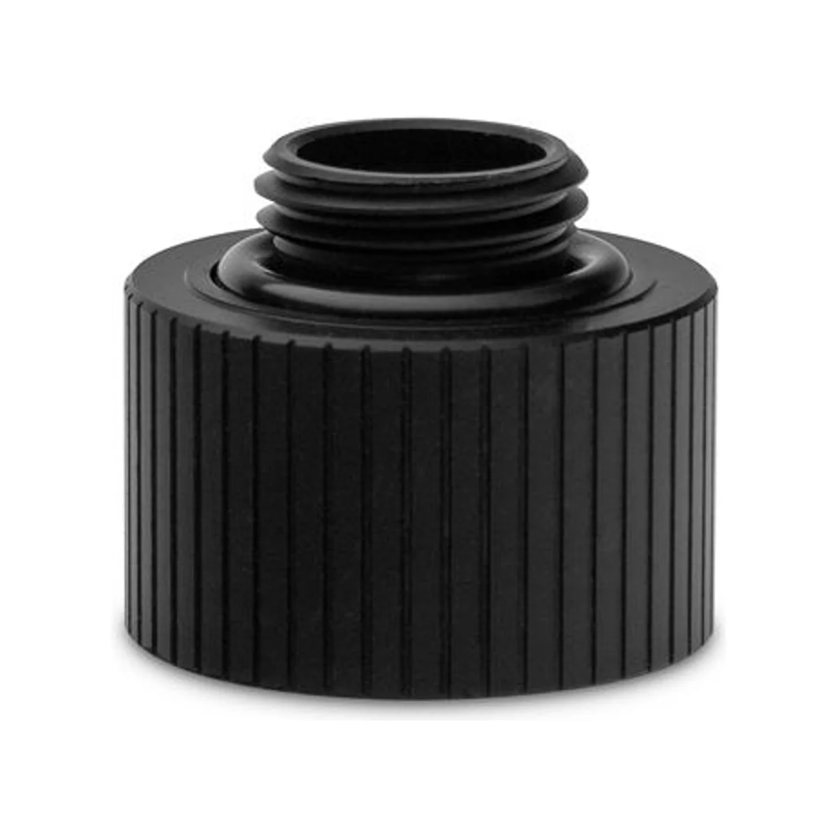 EKWB EK-Quantum Torque Extender Static MF 14 - Black (G1/4" Male-Female, 14mm Height, 23mm Diameter) - 3831109825488