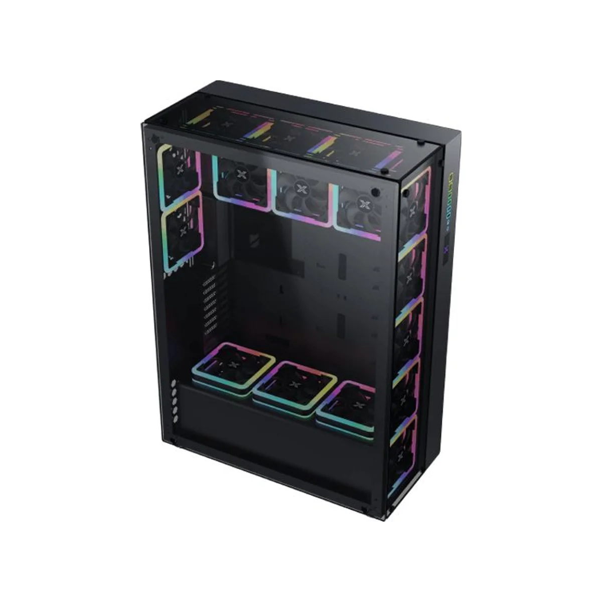 Xigmatek Elysium II Full Tower SSI EEB CEB E-ATX Gaming Case - Black - EN41624 view 10