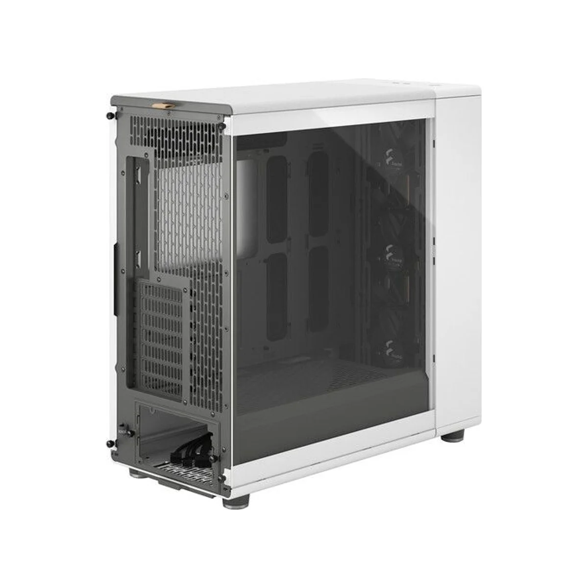 Fractal North XL Clear Window ATX Gaming Case - White - FD-C-NOR1X-04 view 6