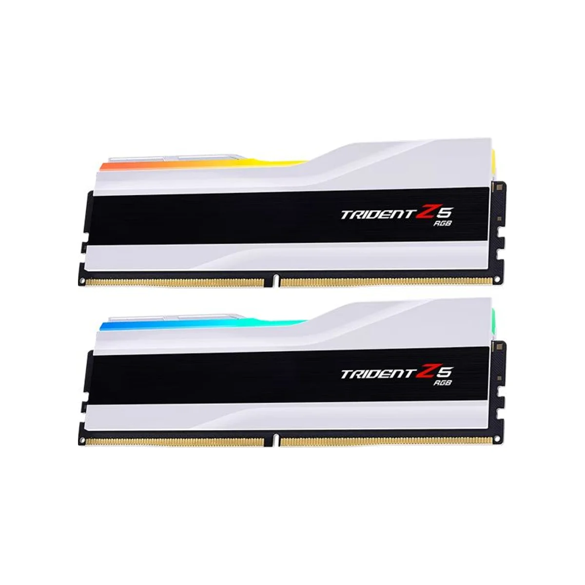 G.Skill Trident Z5 RGB 32 GB (2X16) DDR5 6400MHz RAM Memory (CL32, White) – F5-6400J3239G16GX2-TZ5RW