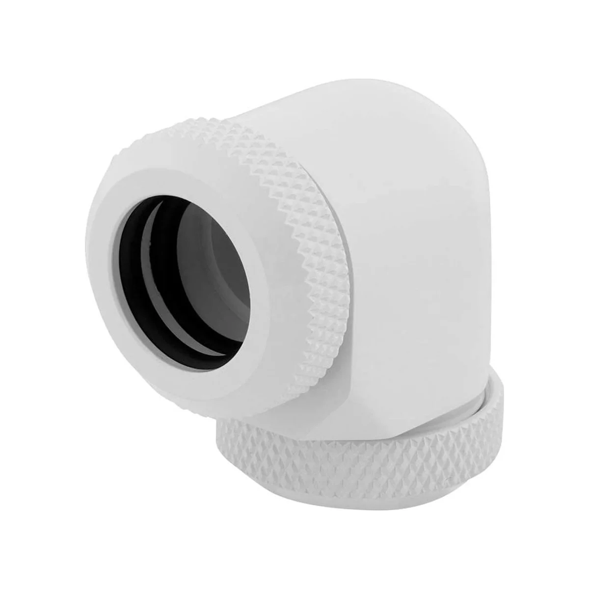 CORSAIR Hydro X Series XF Hardline 90° 12mm OD Fitting Twin Pack — White - CX-9052027-WW view 4