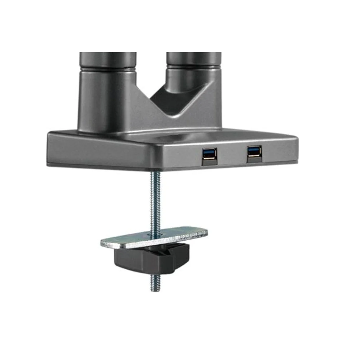 Navodesk Model A PRO Dual Monitor Arm - Black | Gas Spring Tech, USB Hub - CTRL-APRO-DUAL-BK view 4