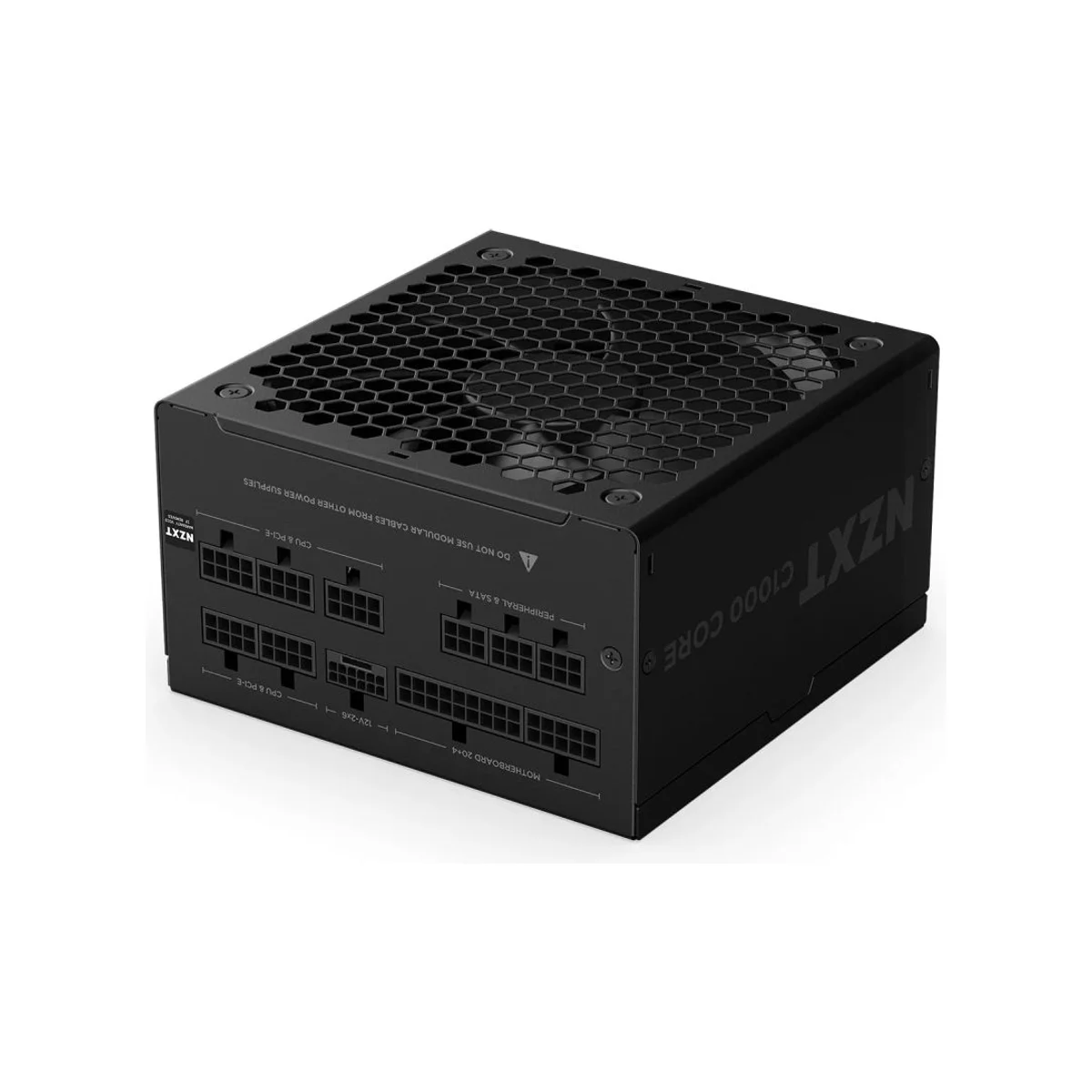 NZXT C1000 Gold Core 1000W 80 PLUS Fully Modular ATX 3.1 Power Supply - Black - PA-0G3BB-UK view 3