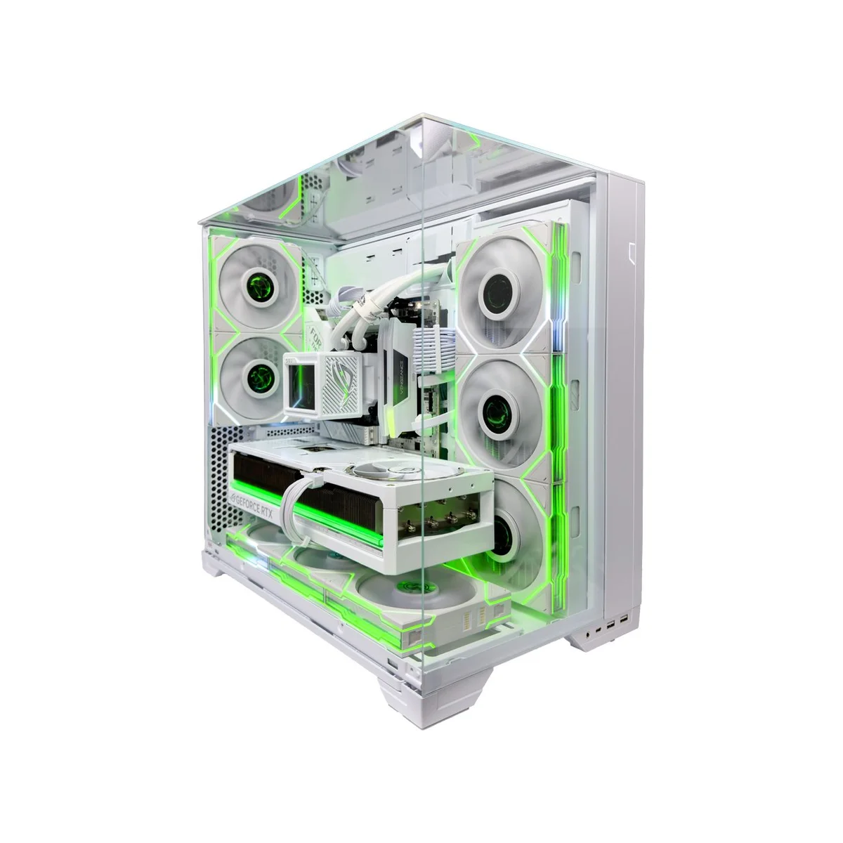 Gaming PC White Emerald (Ryzen 9 9950X3D, 64 GB DDR5 RAM, RTX 5090 32GB GPU) - Gaming_PC_White_Emerald