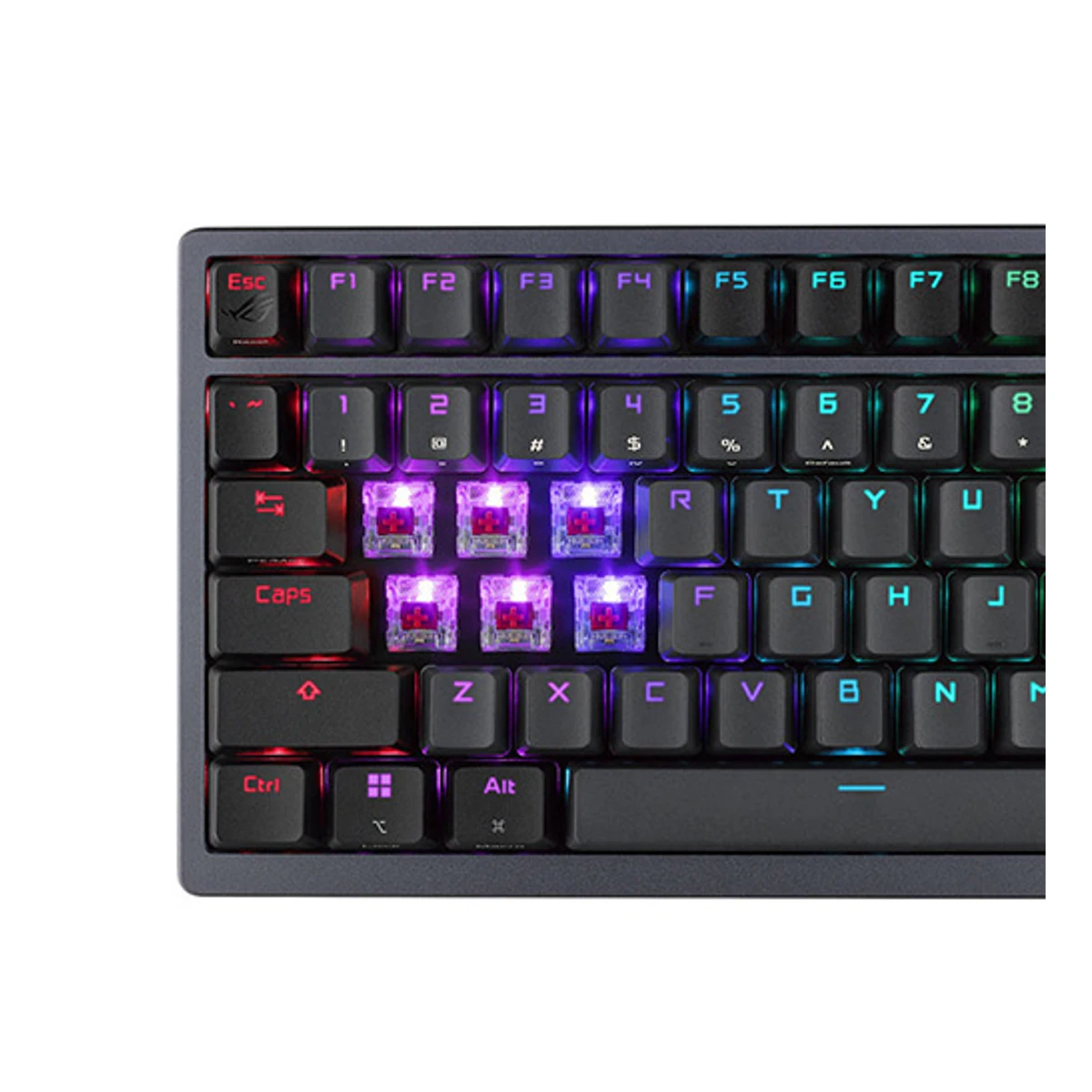 Asus M701 ROG Azoth 75% Custom Gaming Keyboard - ROG NX Mechanical Switches (English Only) | 90MP0316-BKUA01 view 6