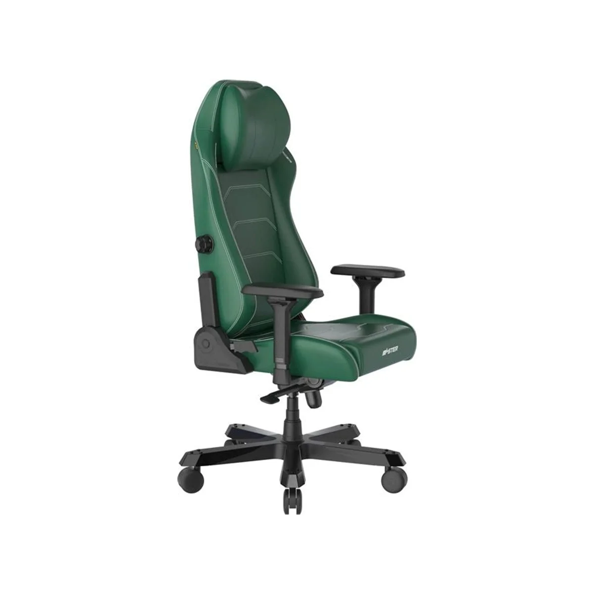 DXRACER MF23 Master Series Big and Tall Gaming Chair - Green (XL, Microfiber Leatherette, Adjustable Arms, 135° Recline) - GC-XLMF23LTD-E view 2