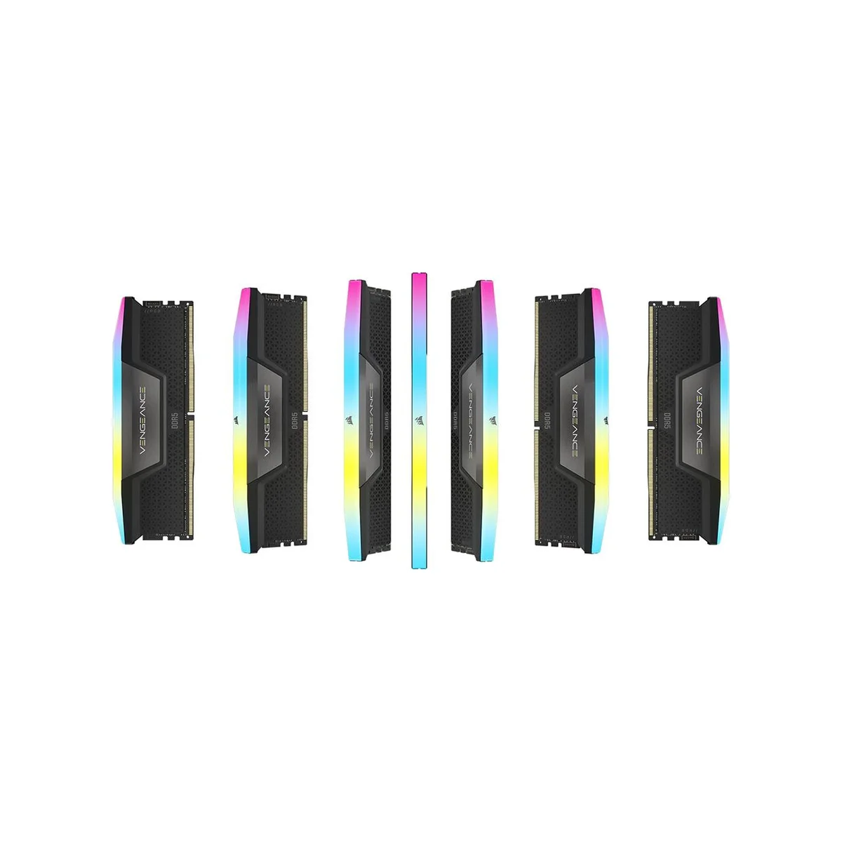Corsair Vengeance RGB 96 GB (2X48) DDR5 6000MHz RAM Memory (CL36, Black) – CMH96GX5M2E6000C36 view 4