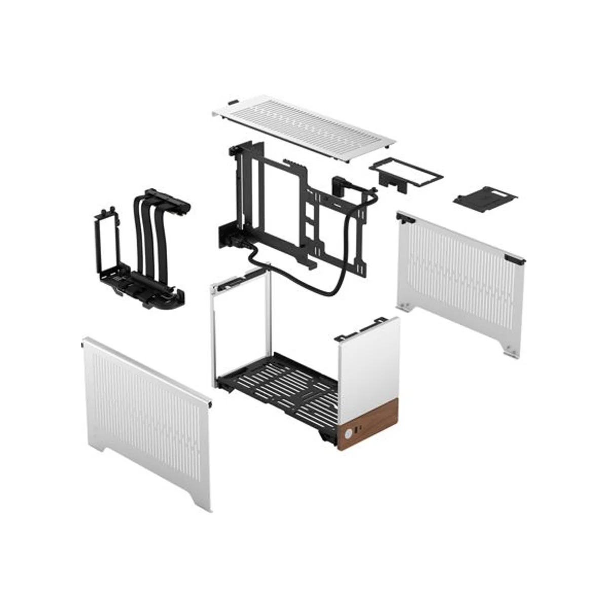 Fractal Terra Mini-ITX Gaming Case - Silver - FD-C-TER1N-02 view 7